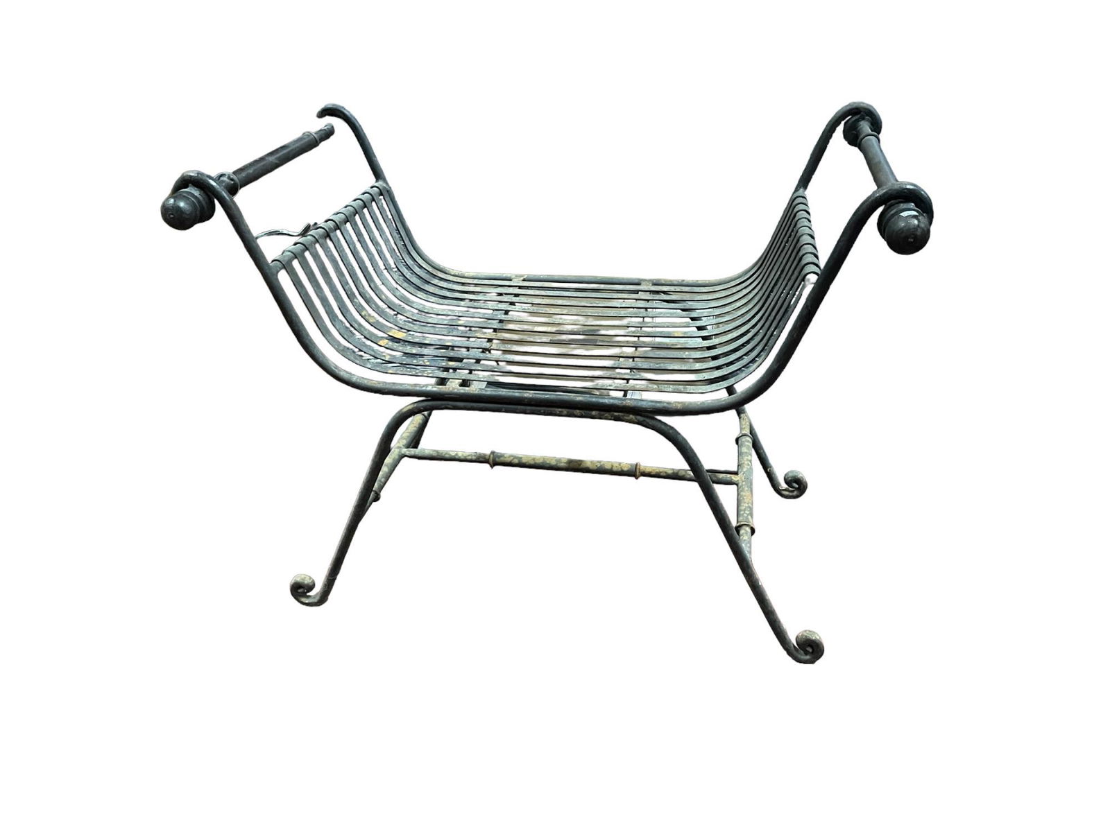 ROMAN STYLE IRON BENCH (1 of 3)