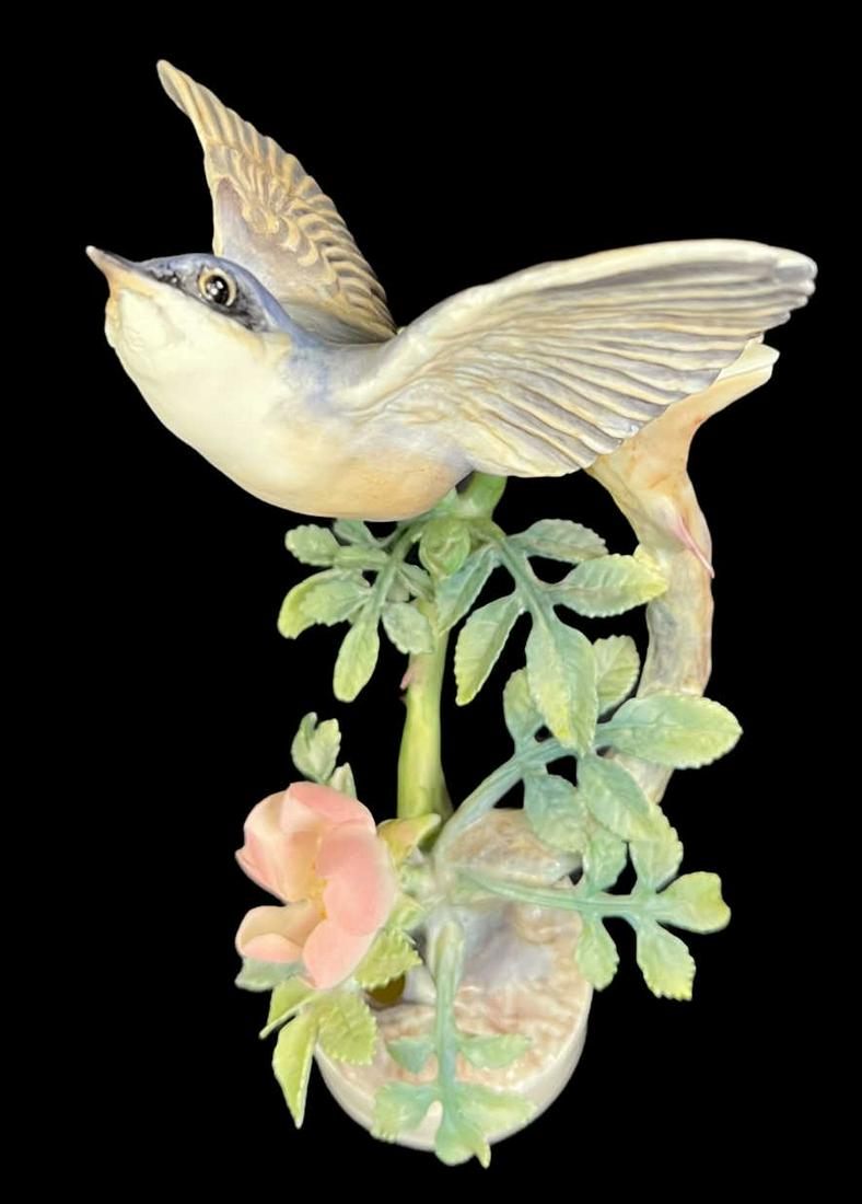 ROYAL WORCESTER WHITE THROAT SYLIVIA CURRUCA (1 of 6)