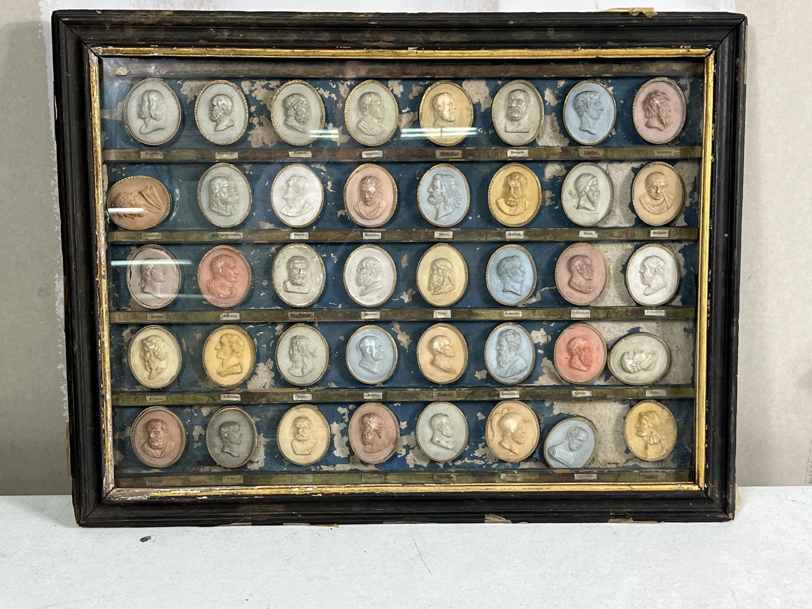 COLLECTION OF GREEK PHILOSOPHERS CAMEOS (1 of 3)