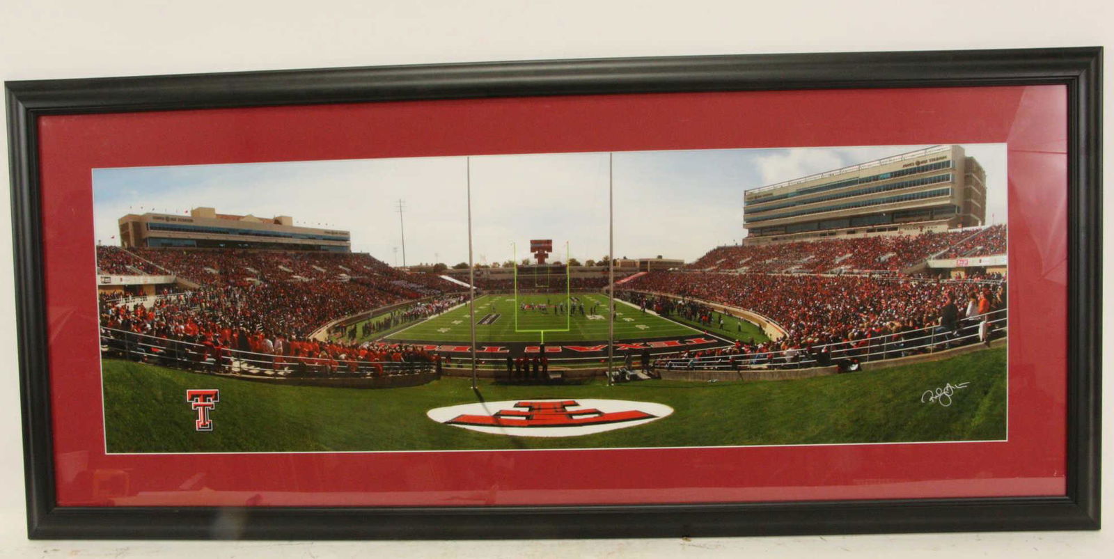 FRAMED PHOTO OF TEXAS TECH FOOTBALL STADIUM (1 of 4)
