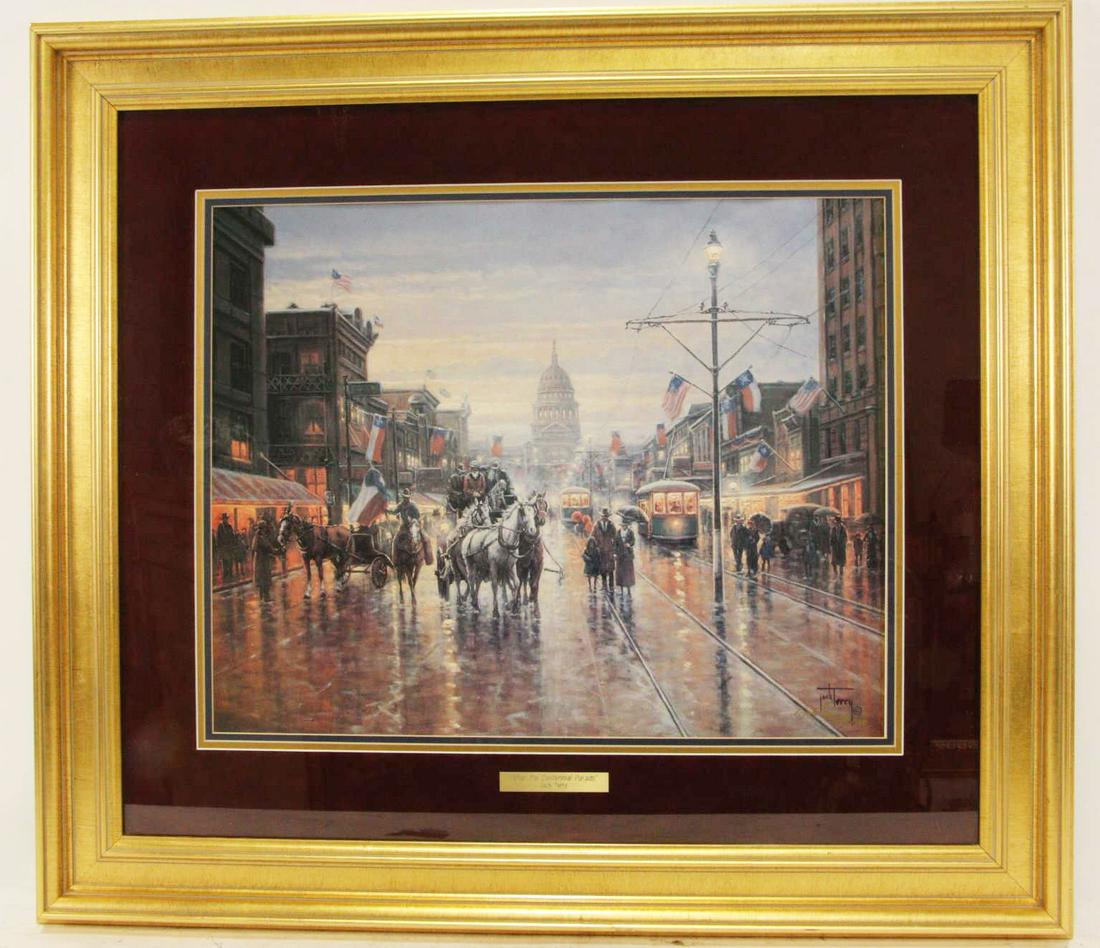 FRAMED JAKE TERRY AFTER THE CENTENNIAL PARADE (1 of 5)