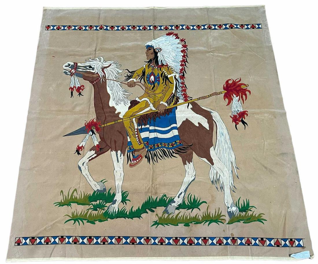 INDIAN ON A HORSE (1 of 2)