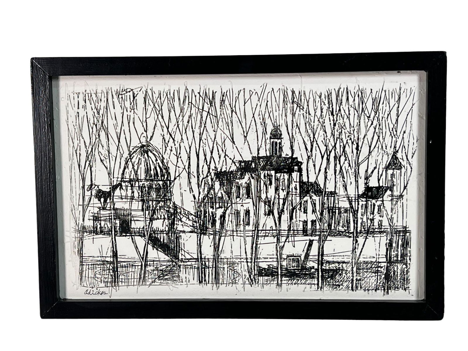 BLACK AND WHITE CITY BY DAVID ADICKES (1 of 2)