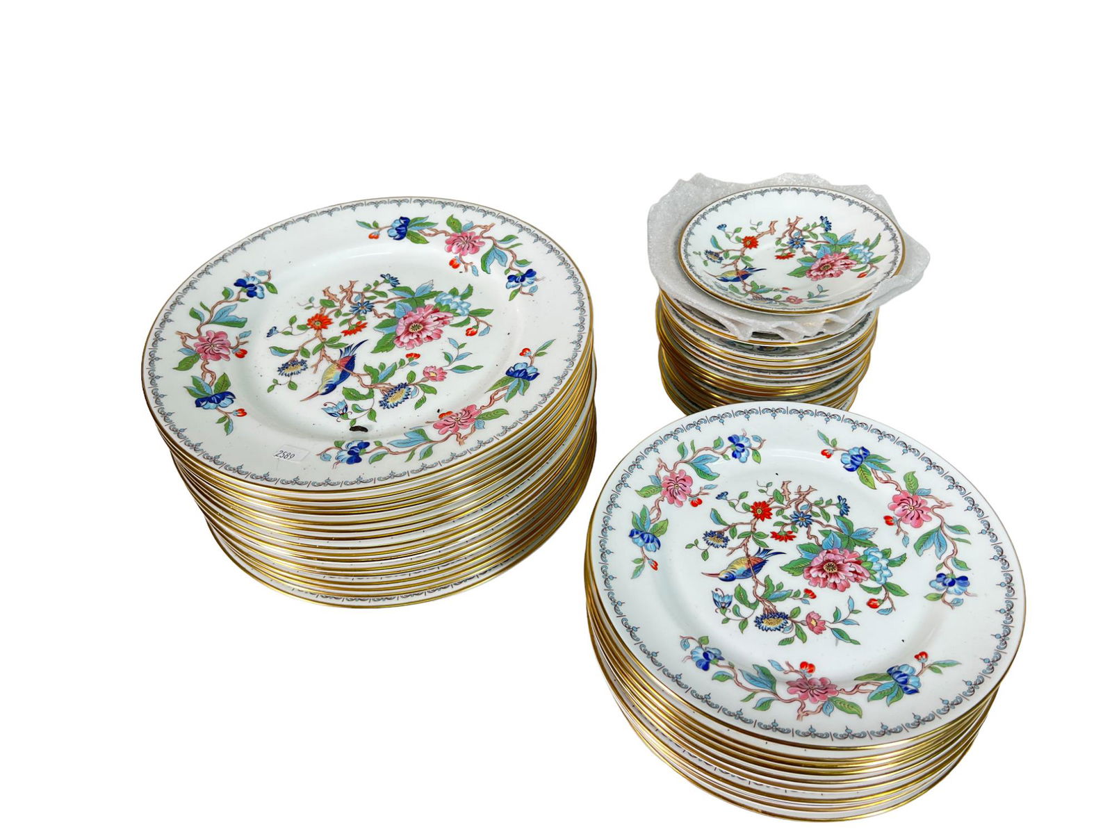 47 PCS OF AYNSLEY FINE CHINA (1 of 5)
