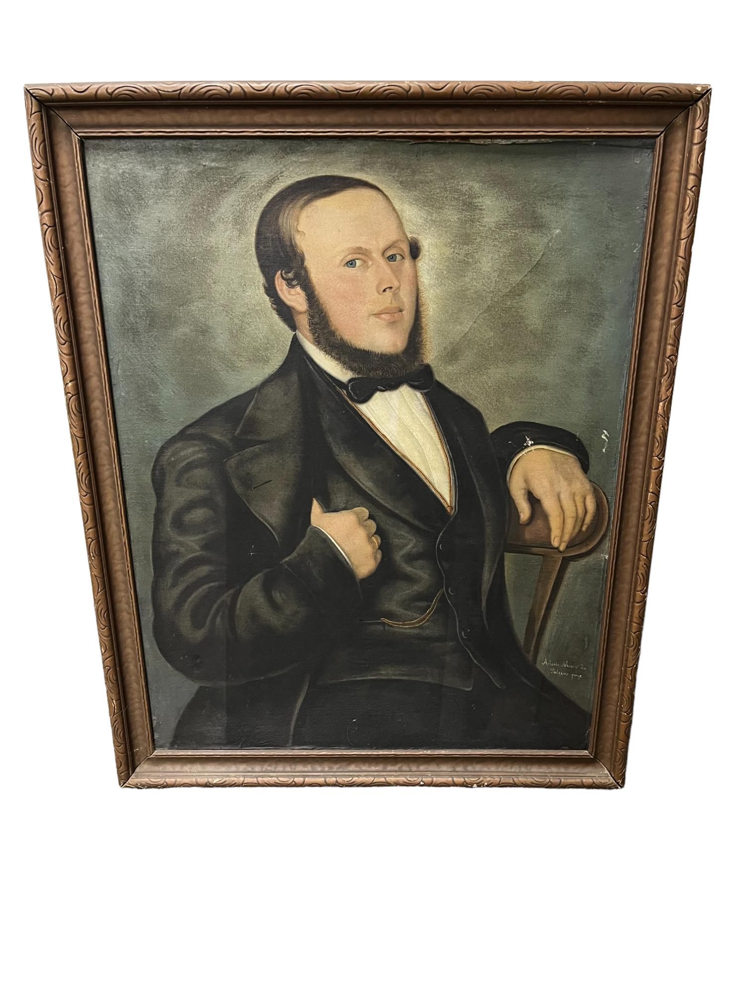 ANTONIO PALERMO PAINTING: ANTONIO PALERMO PAINTING - (4319) Height: 36 in. by Width: 29