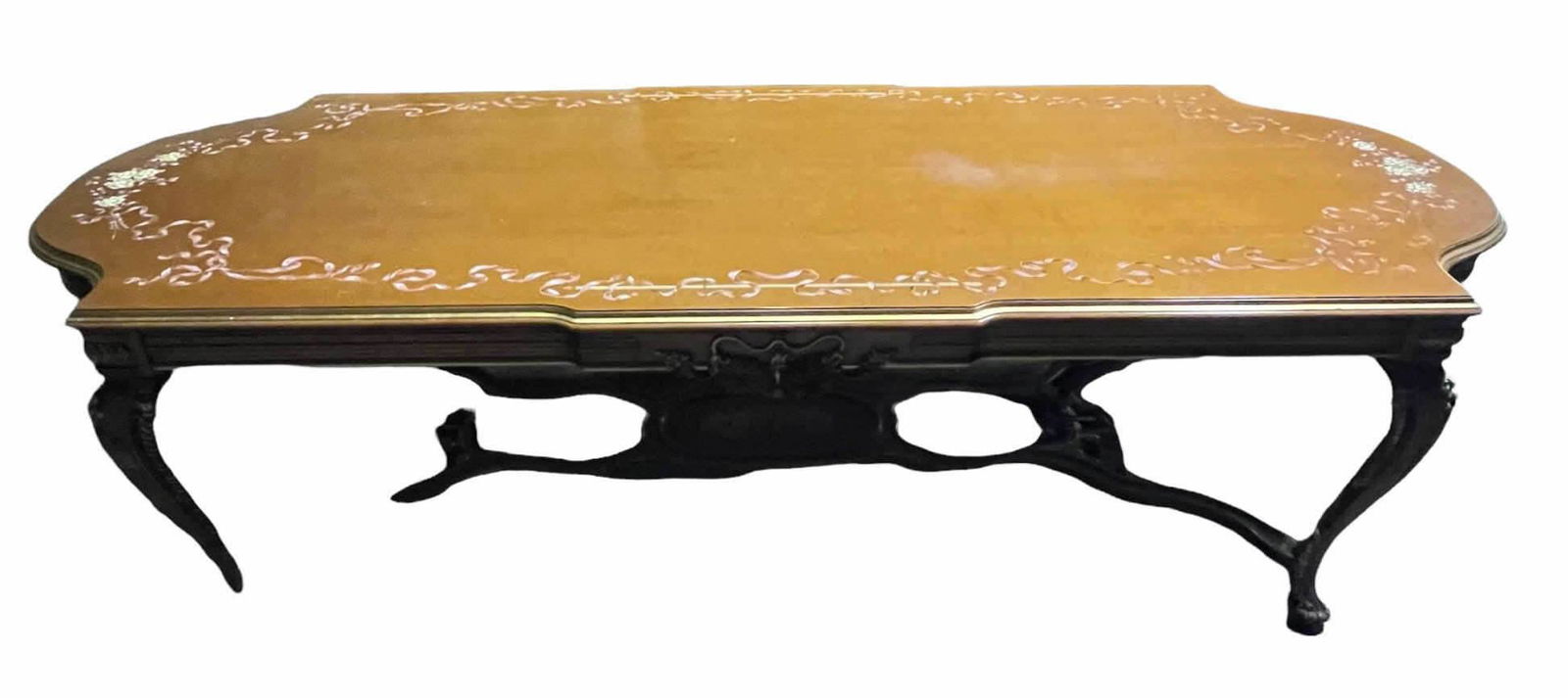 VINTAGE FRENCH DINING ROOM TABLE (1 of 5)