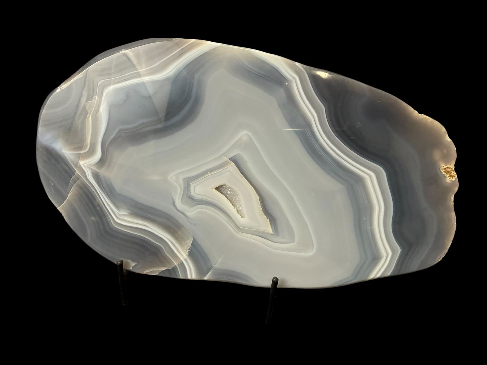 BLUE AGATE SLICE (1 of 3)