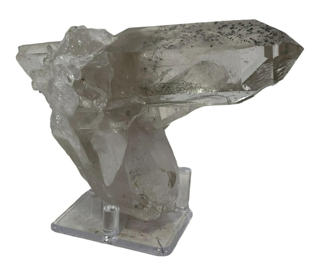 NATURAL CHLORINATED QUARTZ CLUSTER (1 of 3)