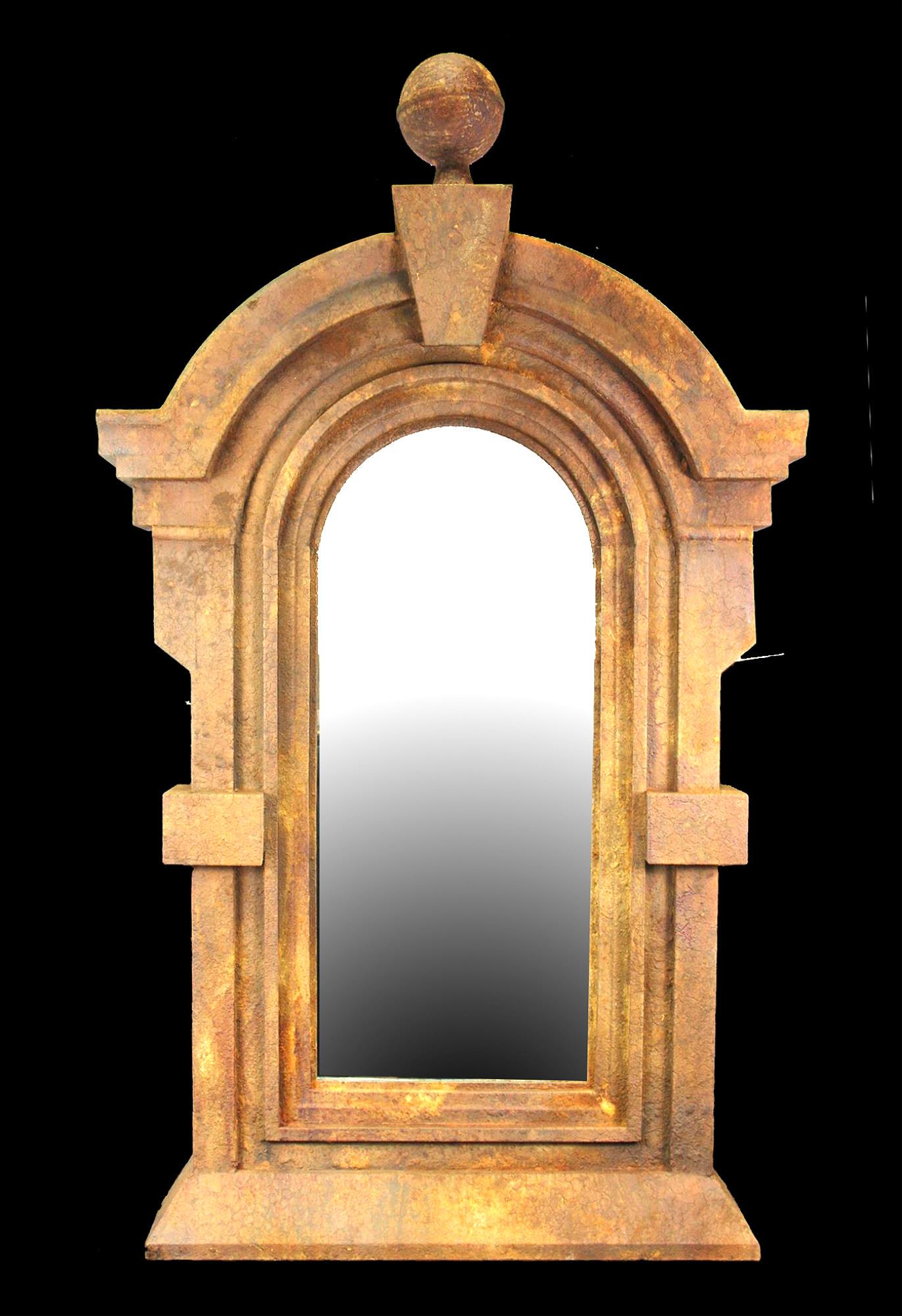 FRENCH STYLE METAL DORMER MIRROR (1 of 4)