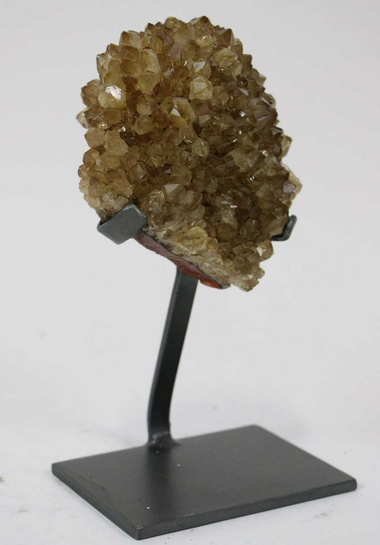 CITRINE CLUSTER ON STAND (1 of 2)