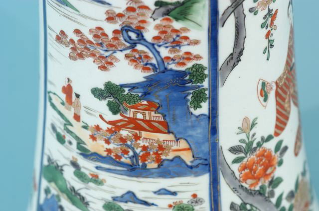 19th CENTURY IMARI PORCELAIN VASE - 8
