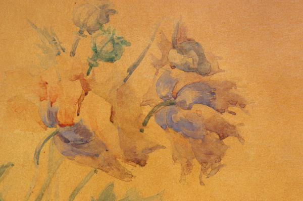 C. C. BATOUX "FLORAL STILL LIFE" OIL ON CANVAS - 3