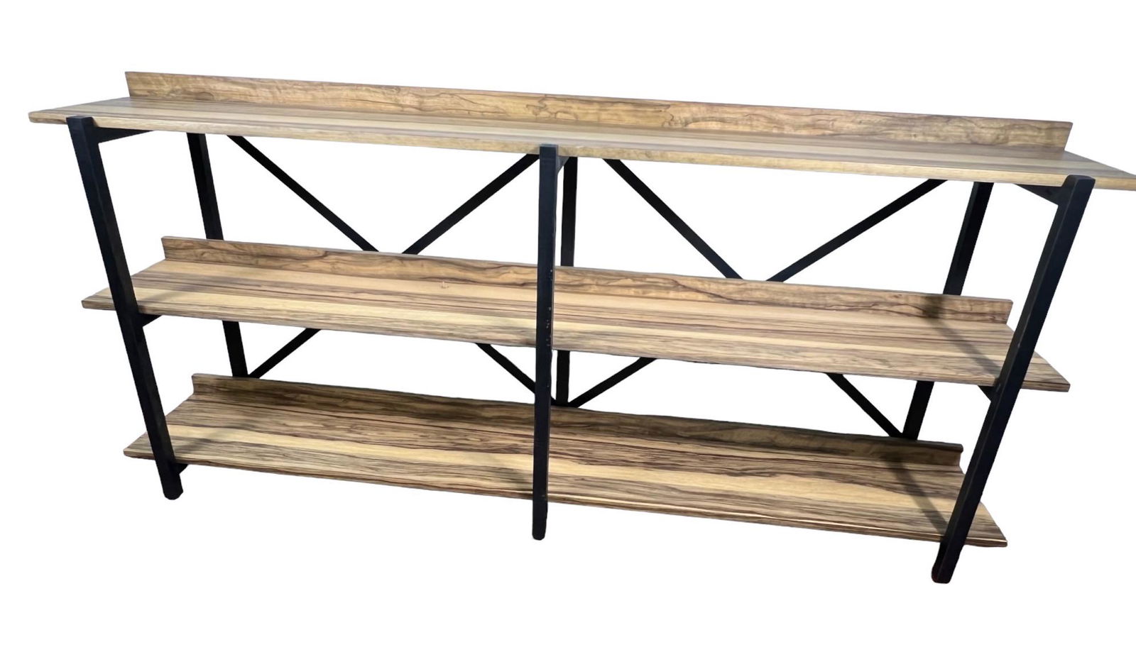 NATURAL WOOD 3 TIER SHELF (1 of 5)
