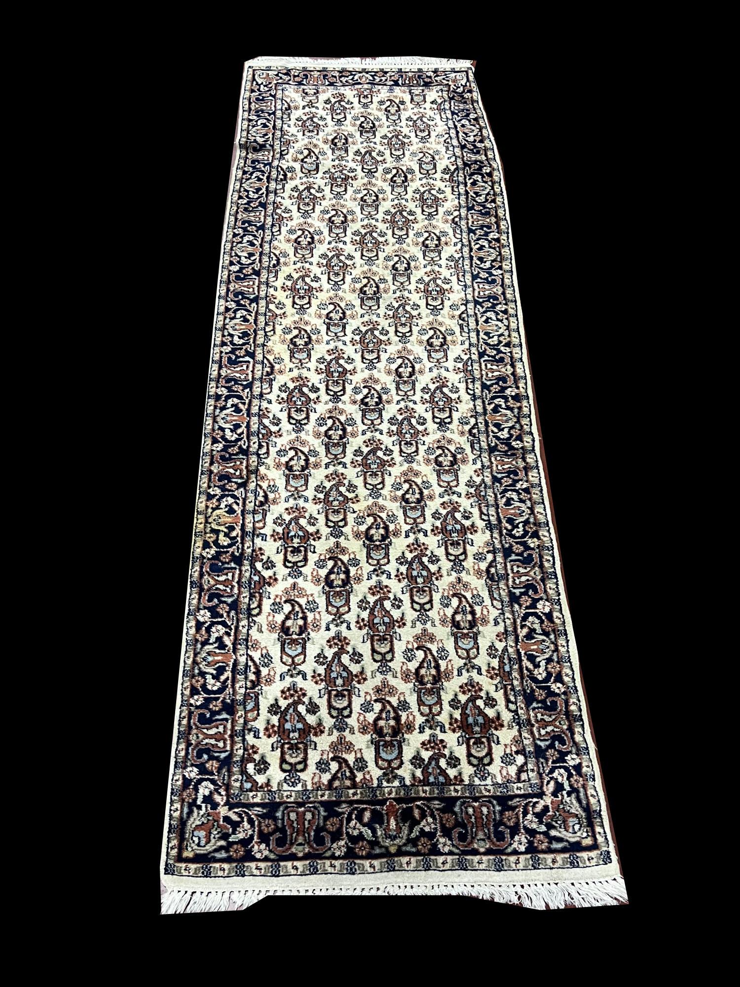 HAND KNOTTED BOKARA RUNNER (1 of 5)