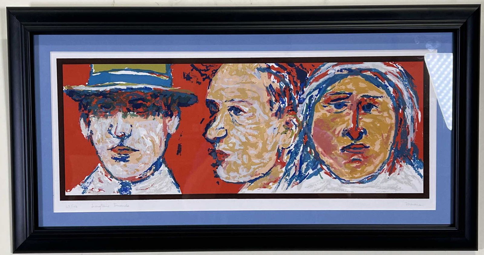 HERB MEARS "LONG TIME FRIENDS" ED. #67/100 PRINT (1 of 4)