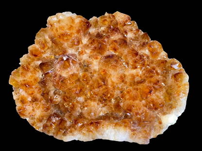 CITRINE CLUSTER PLATE: CITRINE CLUSTER PLATE - (CI16) - 13.3 LBS Height: 9 in. by Width: 11 in. by Depth: 3 in.