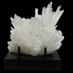 STUNNING SCOLECITE SPECIMEN ON STAND