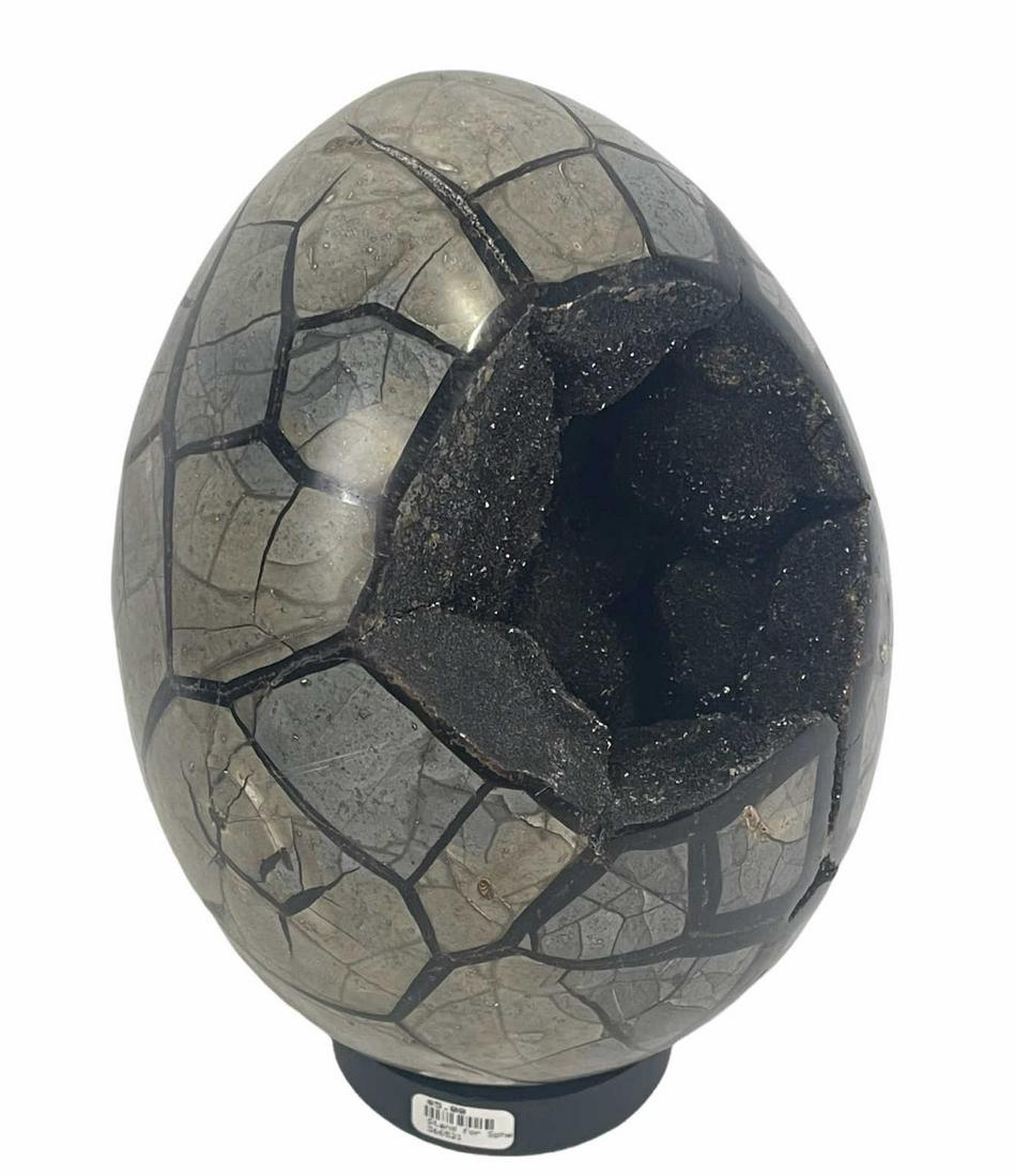 LARGE SEPTARIAN DRAGON EGG GEODE (1 of 2)