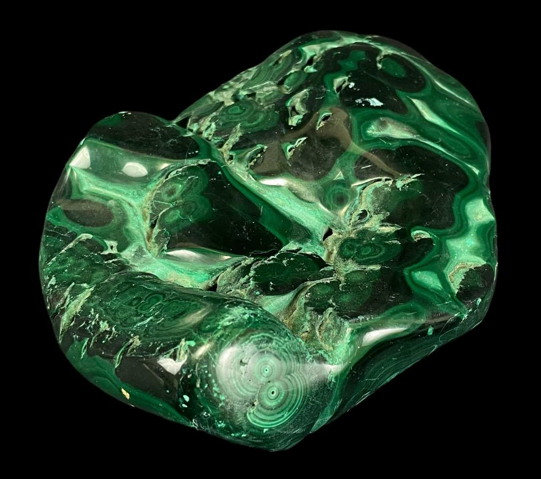 POLISHED MALACHITE SPECIMEN (1 of 2)