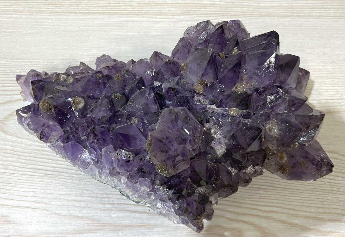AMETHYST CLUSTER WITH INCLUSIONS (1 of 2)