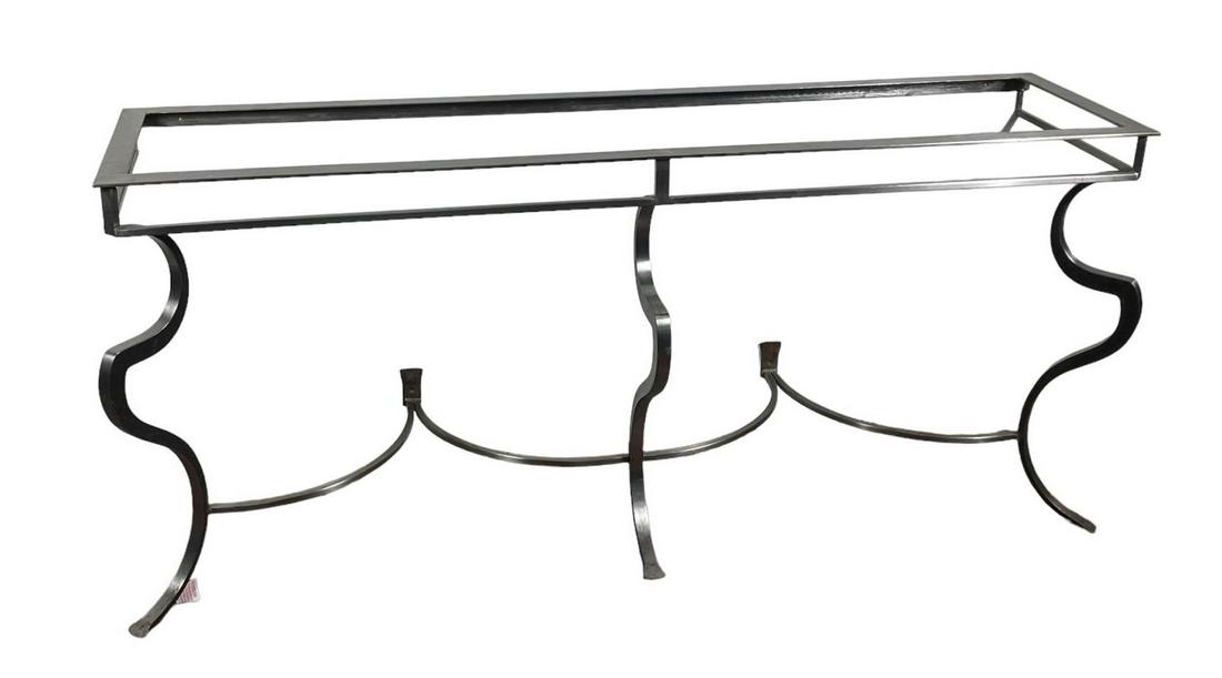 WALL MOUNT STEEL CONSOLE TABLE (1 of 3)
