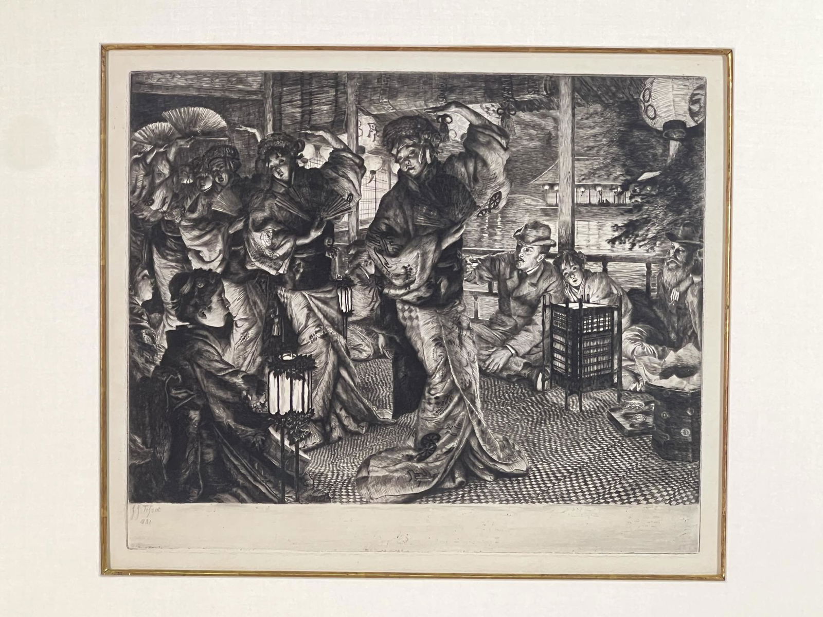 J.j.tissot Engraving
