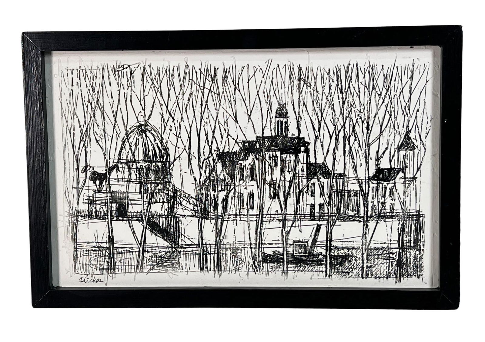 BLACK AND WHITE CITY BY DAVID ADICKES (1 of 2)