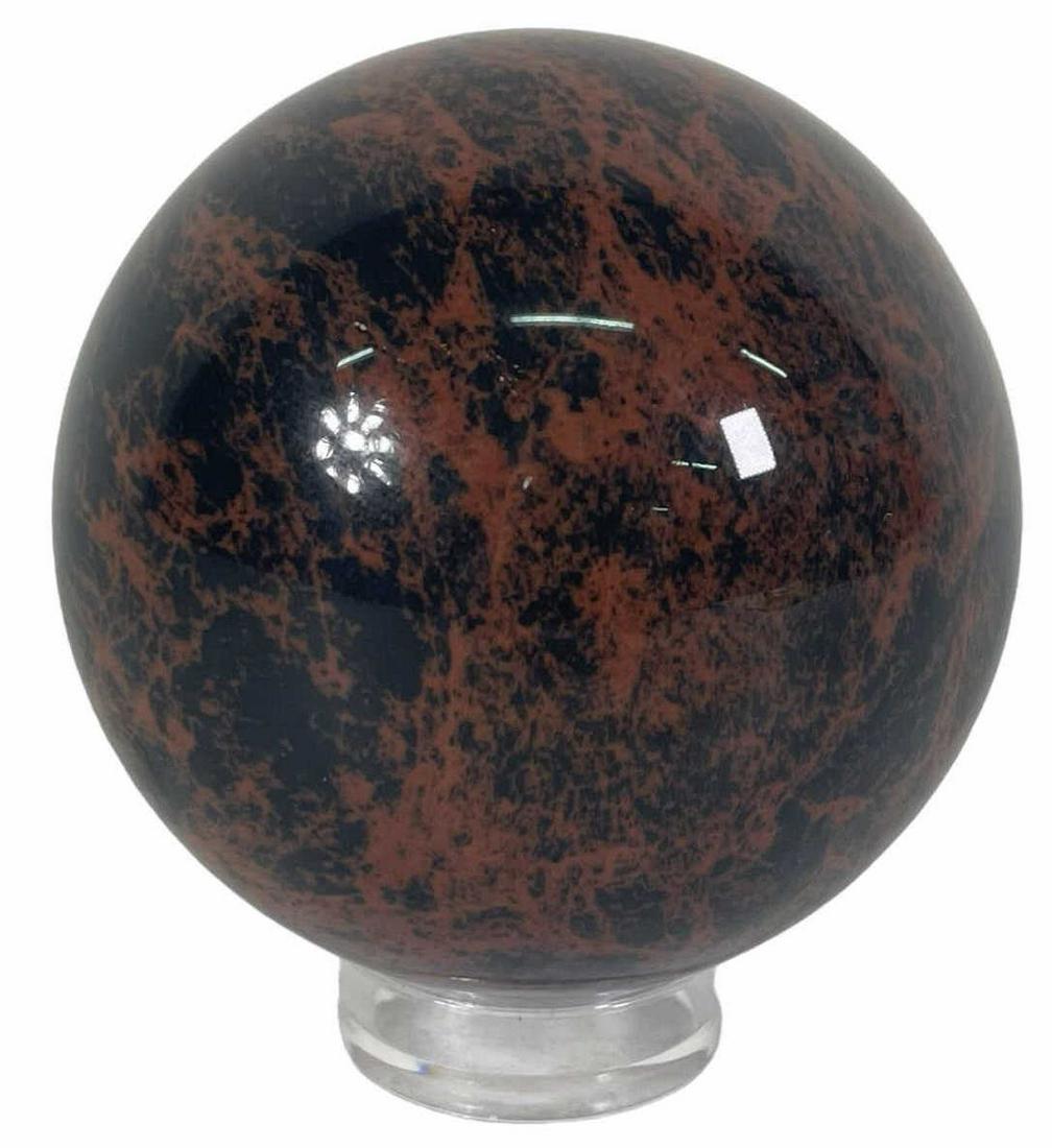 MAHOGANY OBSIDIAN SPHERE (1 of 2)