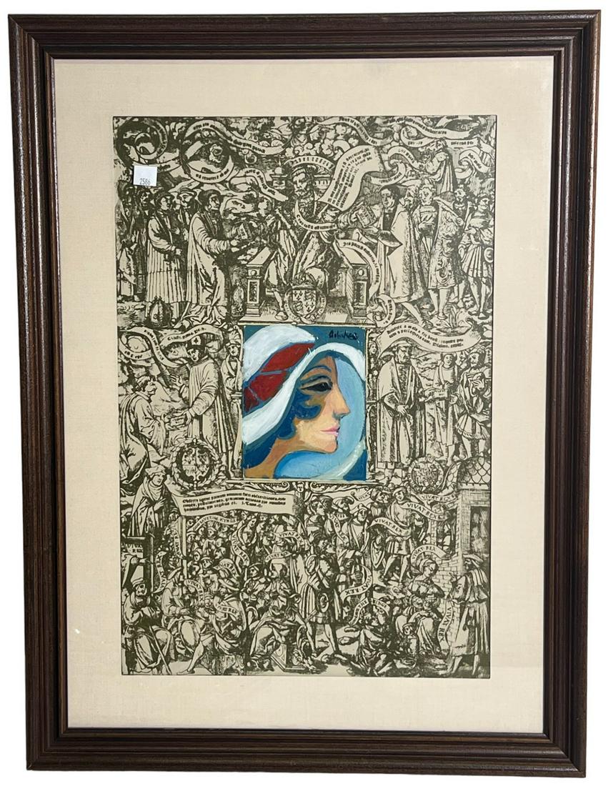 SIGNED DAVID ADICKES MIXED MEDIA (1 of 3)