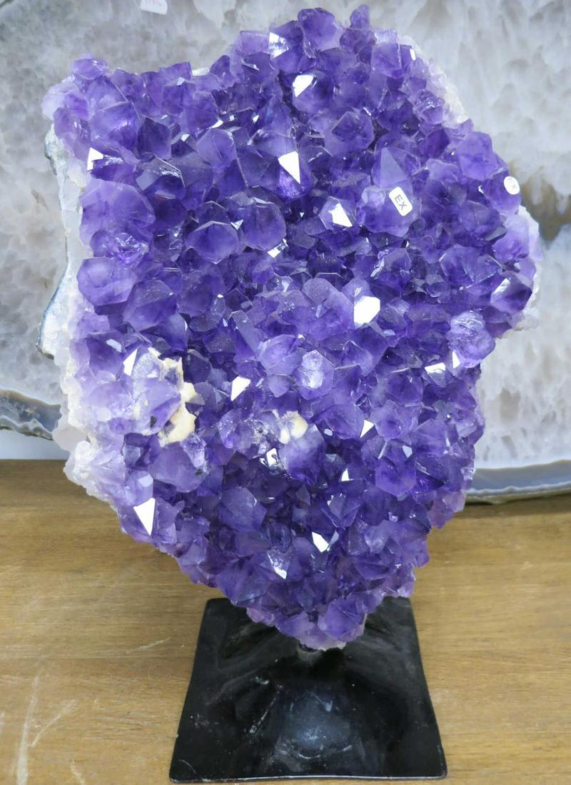 AMETHYST CLUSTER ON STAND - 10.2kg (1 of 4)