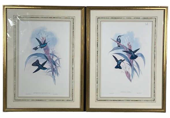 TWO FRAMED & MATTED AUDUBON PRINTS (1 of 4)