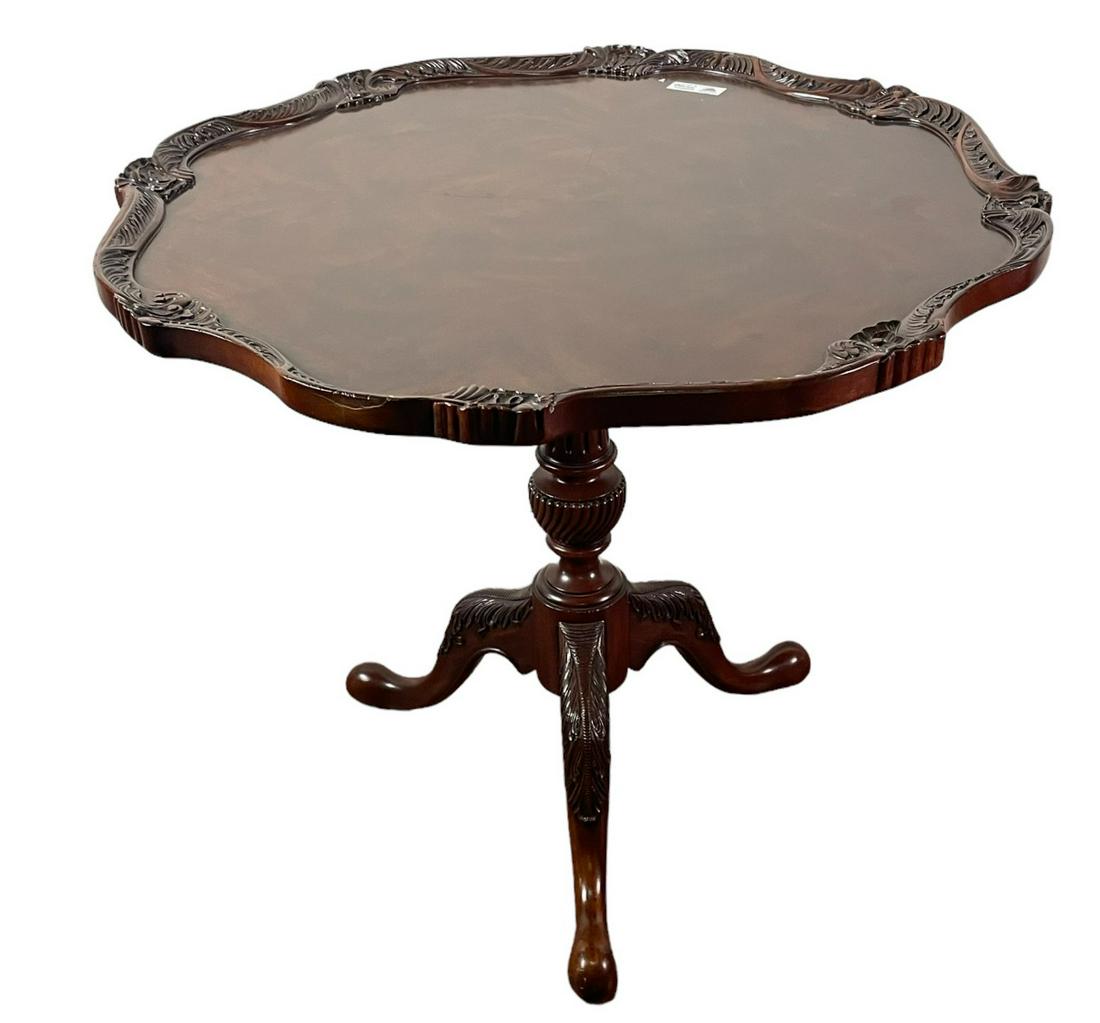 PIE CRUST TABLE: PIE CRUST TABLE. Height: 30.5 in. by Width: 35