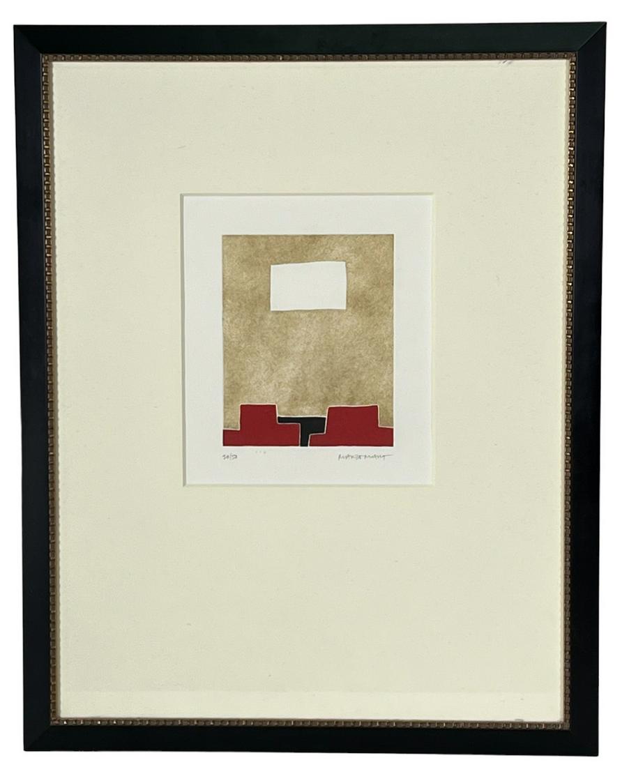 MANEL MARZO MART ABSTRACT SIGNED PRINT, ED.#20/50 (1 of 2)