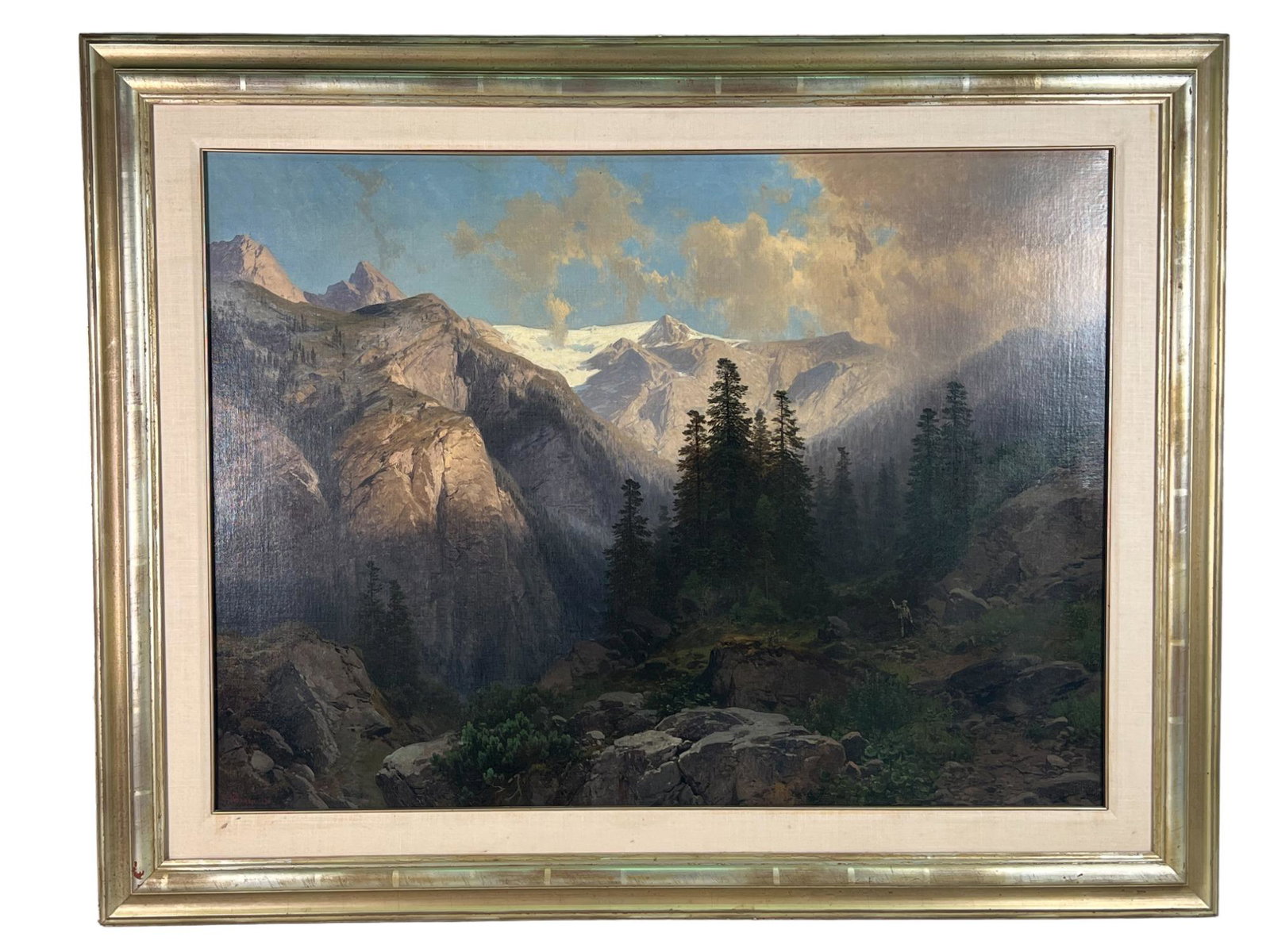 ADAIBERT WAGEN LANDSCAPE OIL ON CANVAS (1 of 3)
