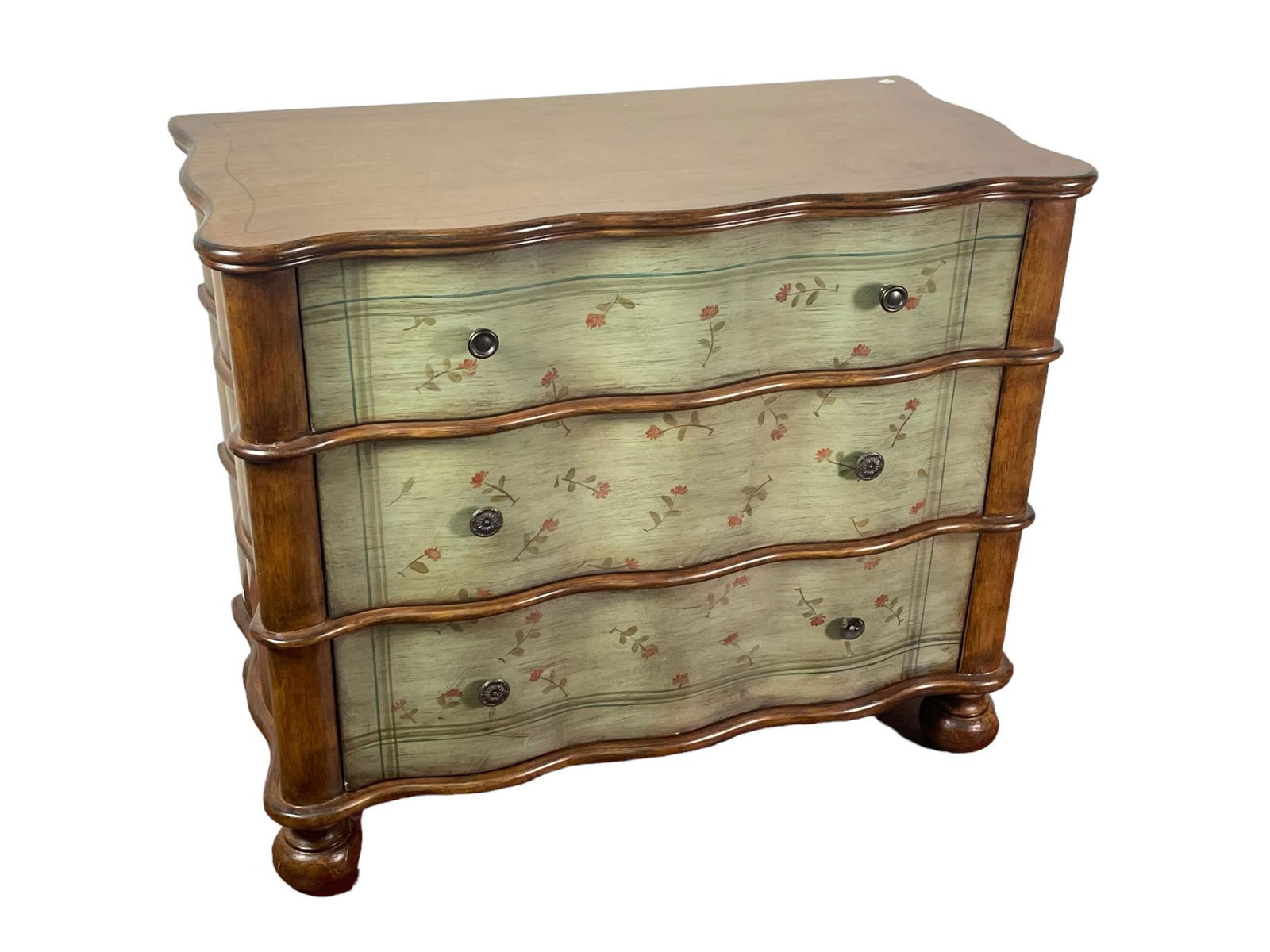 3 DRAWER PAINTED CHEST (1 of 4)