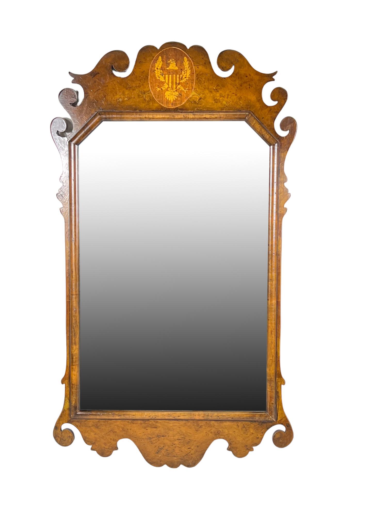 18TH CENTURY CHIPPENDALE MIRROR (1 of 3)