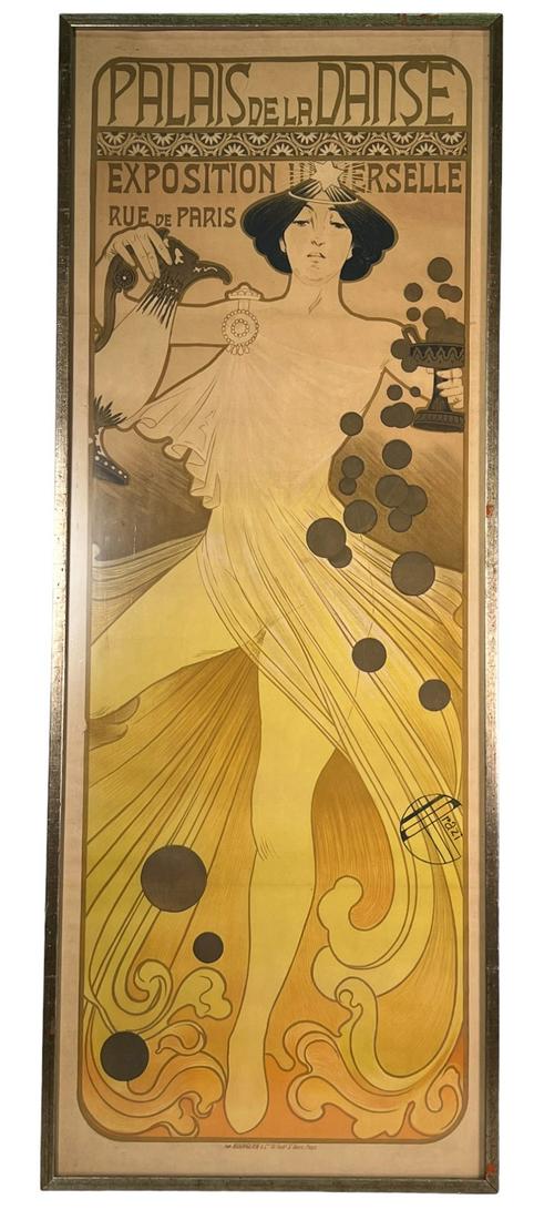 ART NOUVEAU RAZI "PALAIS DE LE DANSE" (1 of 3)