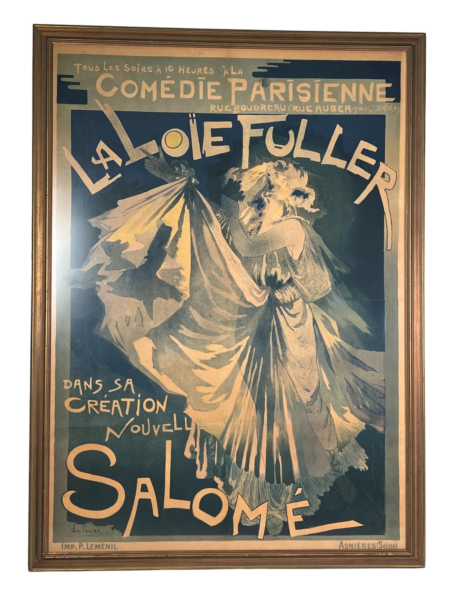 LA  LOIE FULLER SALOME COMEDIE PARISIENNE (1 of 3)