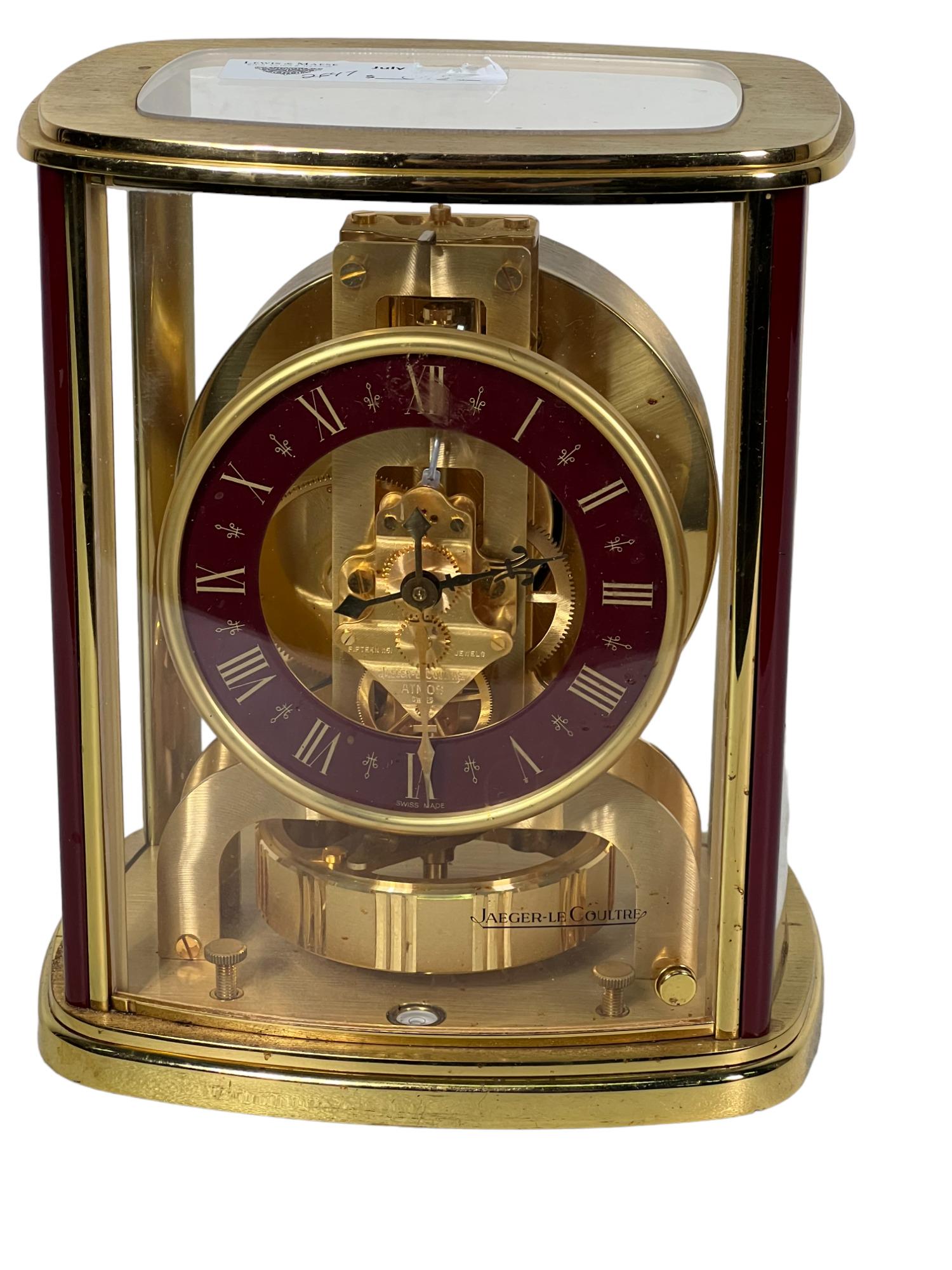JAEGER LE COULTURE' ATMOS MANTEL CLOCK (1 of 4)