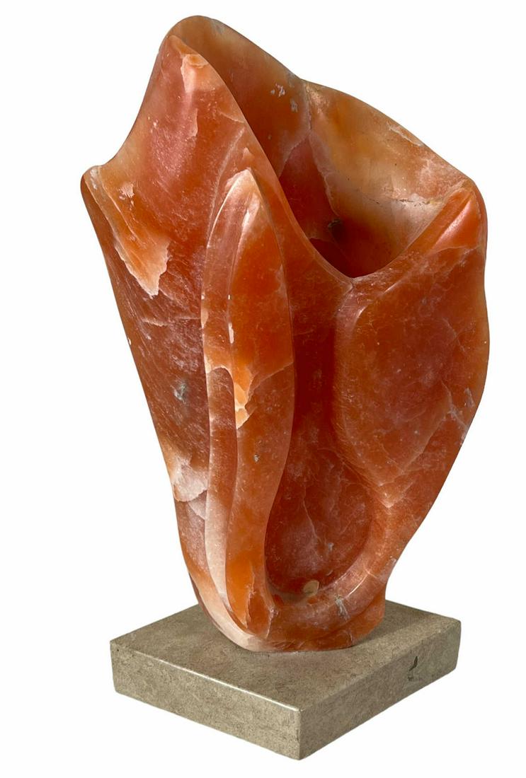 TEXAS HILL COUNTRY ARTIST QUARTZ EROTICA SCULPTURE: TEXAS HILL COUNTRY ARTIST QUARTZ EROTICA SCULPTURE, WCM, 2006. Height: 17.5 in. by Width: 9 in. by Depth: 6 in.