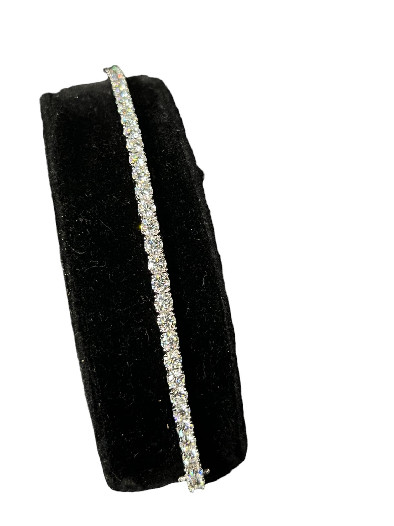 SILVER 925 RHODIUM PLATED MOISSANITE STONE 4MM (1 of 3)