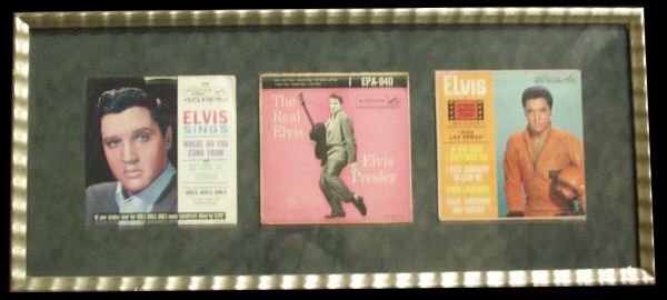 THREE ELVIS RECORDS: THREE ELVIS RECORDS