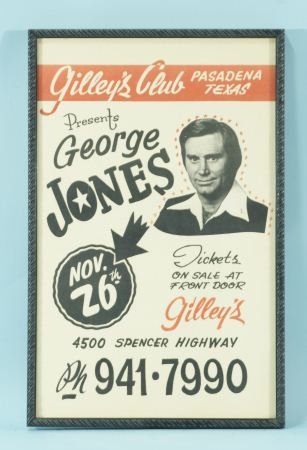 GEORGE JONES POSTER: GEORGE JONES POSTER