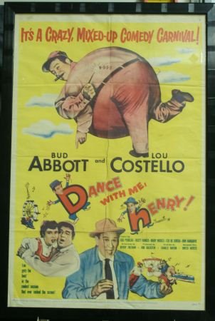 "DANCE WITH ME, HENRY," MOVIE POSTER: "DANCE WITH ME, HENRY," MOVIE POSTER