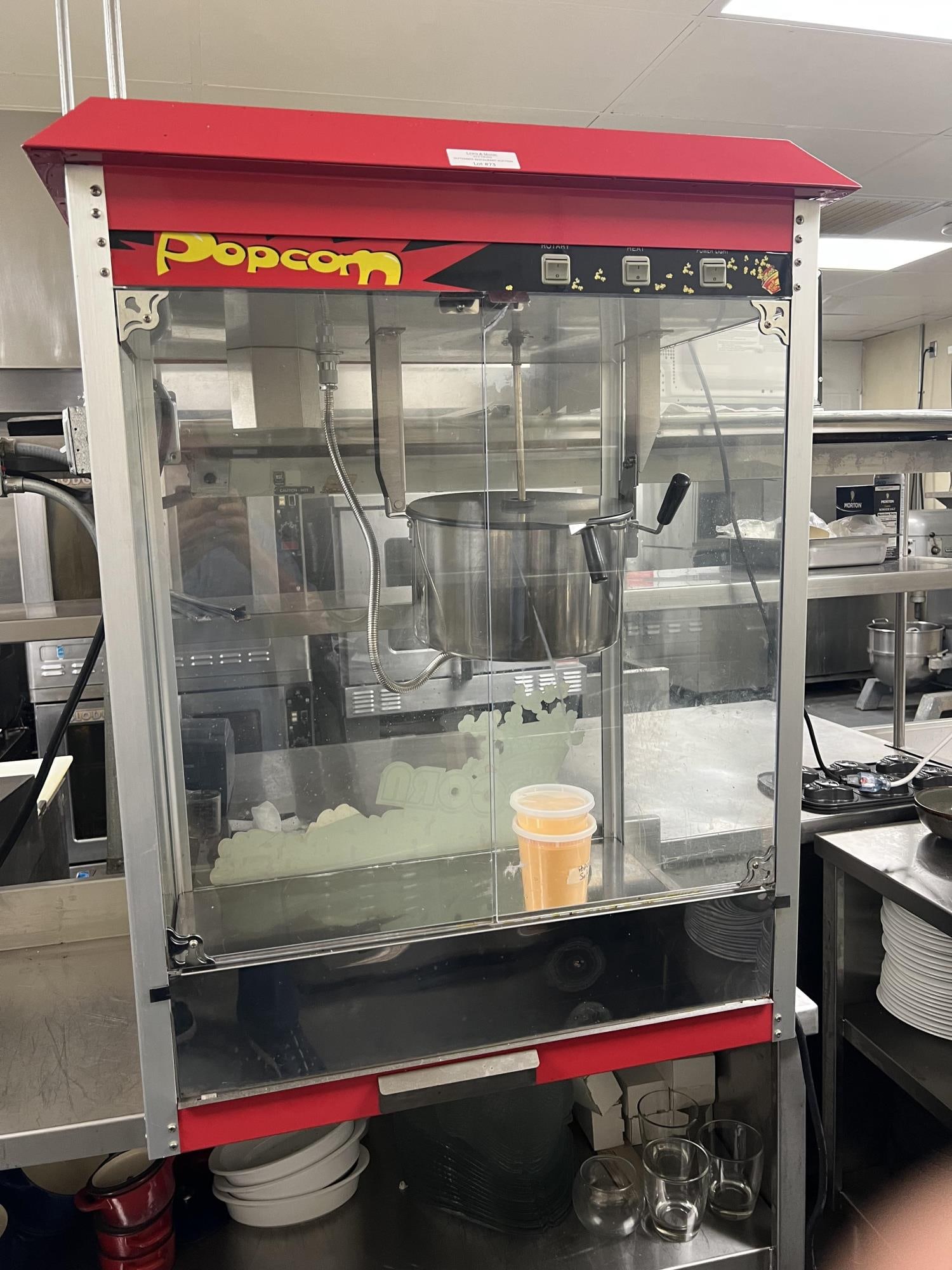 STAINLESS STEEL POPCORN MACHINE (1 of 1)