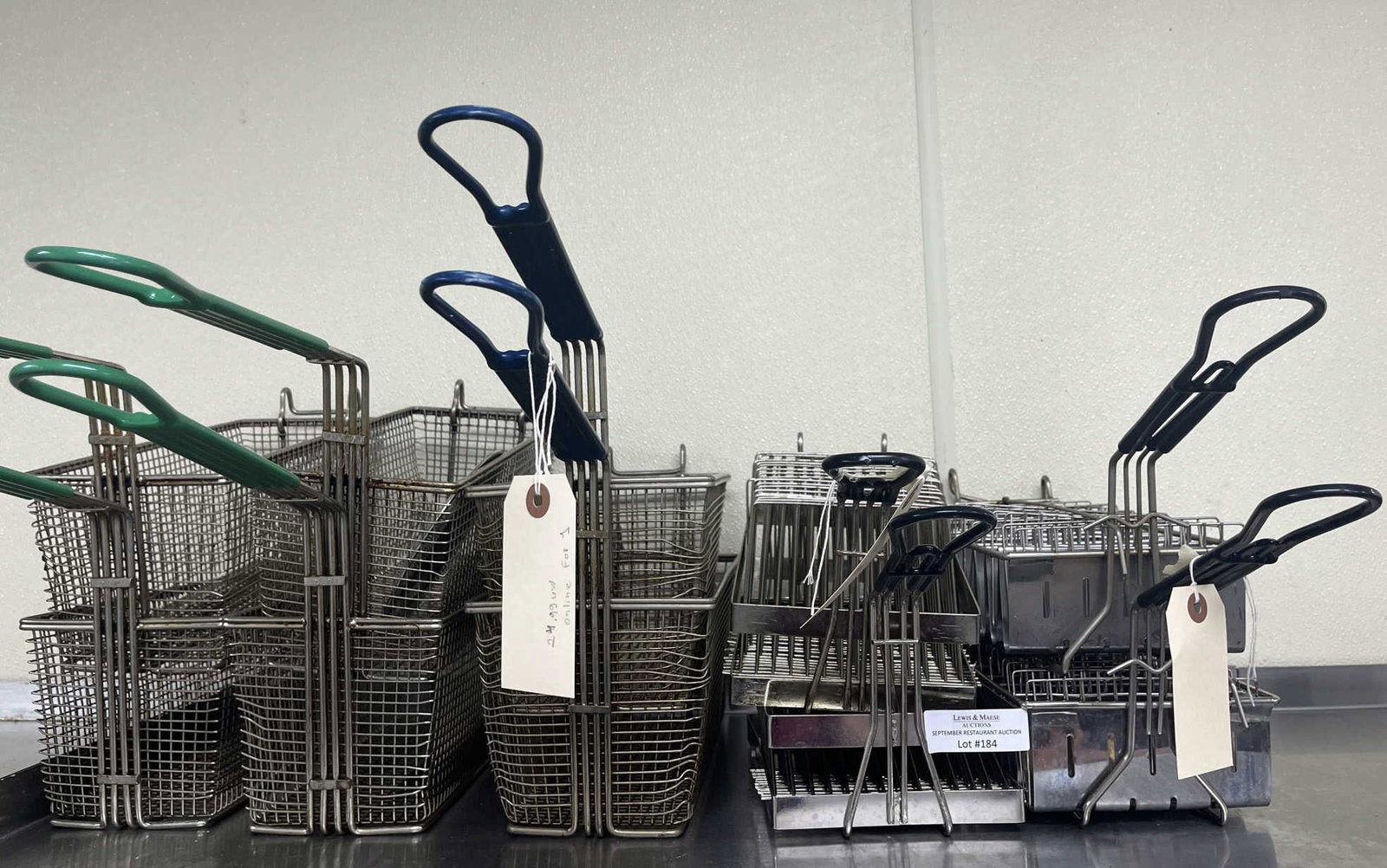 13 FRY BASKETS DIFERENT SIZES: 13 FRY BASKETS DIFFERENT SIZES