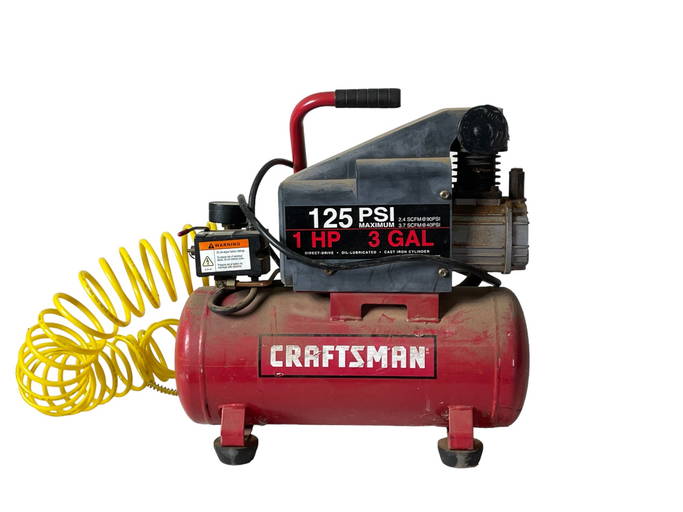 Craftsman 125 Psi 3 Gal Air Compressor