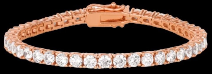 ANASTASIA DIAMOND CRYSTALLINE 4CT TENNIS BRACELET (1 of 3)