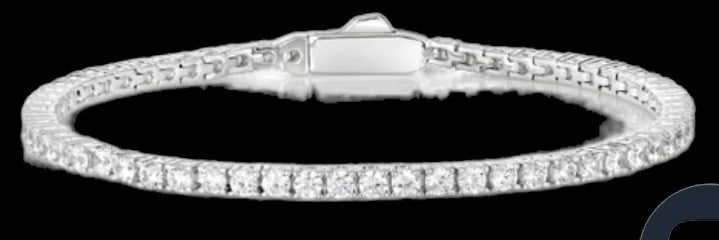 ANASTASIA DIAMOND CRYSTALLINE 3 CT TENNIS BRACELET (1 of 3)
