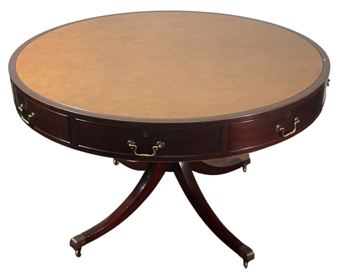 VINTAGE KITTINGER ROUND RENT TABLE (1 of 4)